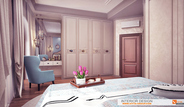 Фото из портфолио Вилла Аврора: спальня – фотографии дизайна интерьеров на INMYROOM