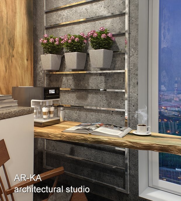 Фото из портфолио LUX Лофт на Мосфильмовской – фотографии дизайна интерьеров на INMYROOM