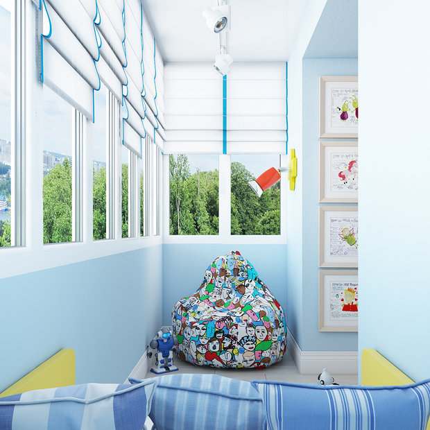 Фото из портфолио Квартира для молодой семьи – фотографии дизайна интерьеров на INMYROOM