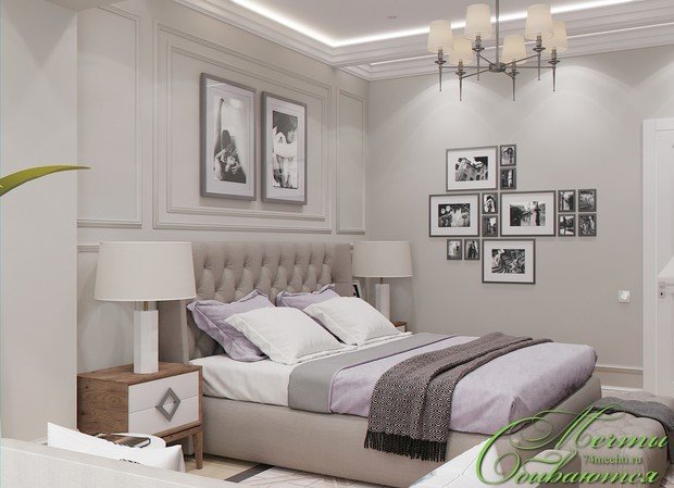 Фото из портфолио Неоклассическая спальня – фотографии дизайна интерьеров на INMYROOM