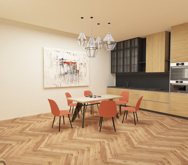 Фото из портфолио Квартира для молодой пары  – фотографии дизайна интерьеров на INMYROOM