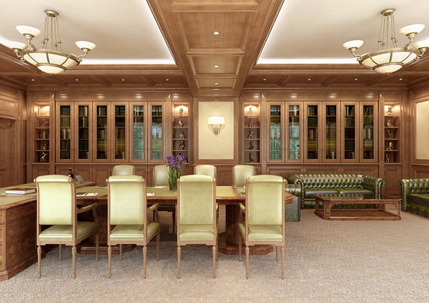 Фото из портфолио Кабинет губернатора в Москве. – фотографии дизайна интерьеров на INMYROOM