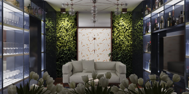 Фотография: Гостиная в стиле Лофт, Минимализм, Квартира, Проект недели – фото на INMYROOM