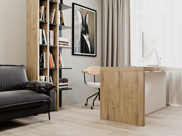 Фото из портфолио ЖК «На Фруктовой», Ижевск, 85 м2 – фотографии дизайна интерьеров на INMYROOM