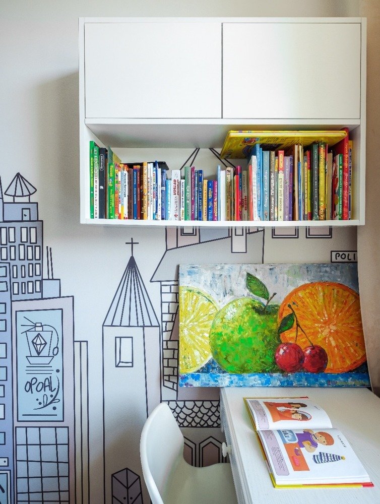 Фотография: Детская в стиле Современный, Квартира, Проект недели, Москва, Павел Алексеев, Сталинка, 4 и больше, Более 90 метров, Светлана Алексеева – фото на INMYROOM