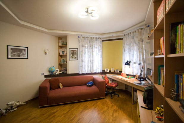 Фото из портфолио Букет уютных красок – фотографии дизайна интерьеров на INMYROOM