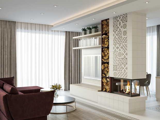 Фото из портфолио Дуплекс. Первая часть – фотографии дизайна интерьеров на INMYROOM