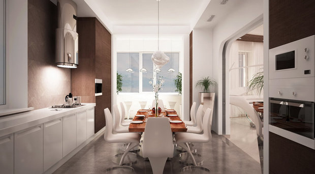 Фото из портфолио Квартира 420 кв.м. – фотографии дизайна интерьеров на INMYROOM