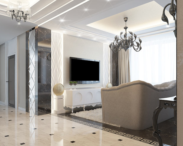 Фотография: Гостиная в стиле Классический – фото на INMYROOM