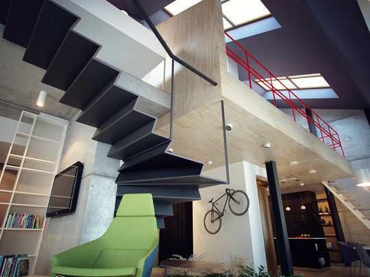 Фотография: Прихожая в стиле Лофт, Индустрия, События, Галерея Neuhaus – фото на INMYROOM