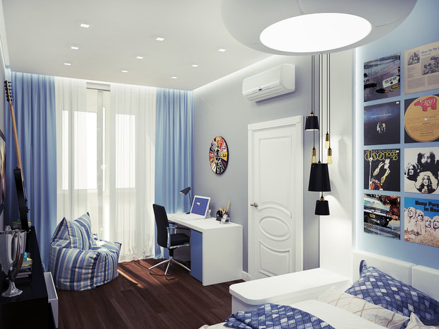 Фото из портфолио Winner's room – фотографии дизайна интерьеров на INMYROOM