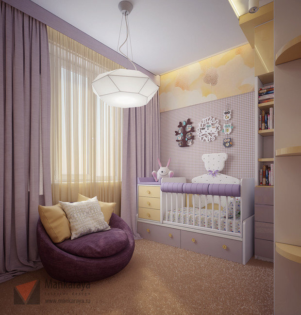 Фото из портфолио Квартира Новогиреево – фотографии дизайна интерьеров на INMYROOM