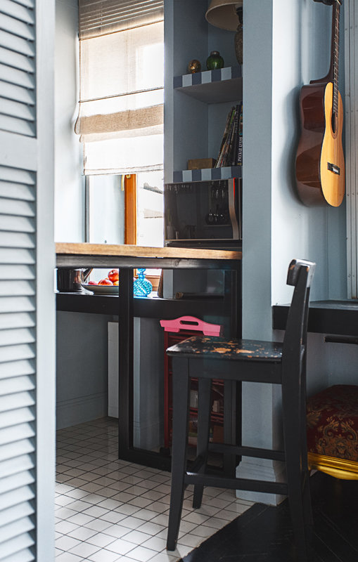 Фотография: в стиле , Эклектика, Квартира, Студия, Россия, Проект недели, Черный, Москва, Синий, Голубой, Герой InMyRoom, квартира дизайнера, Наталья Анахина, видео, Кирпичный дом, до 40 метров – фото на INMYROOM Фотография: в стиле , Эклектика, Квартира, Студия, Россия, Проект недели, Черный, Москва, Синий, Голубой, Герой InMyRoom, квартира дизайнера, Наталья Анахина, видео, Кирпичный дом, до 40 метров – фото на INMYROOM