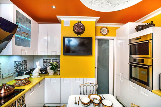 Фото из портфолио Квартирный вопрос: Разнообразие цветов – фотографии дизайна интерьеров на INMYROOM