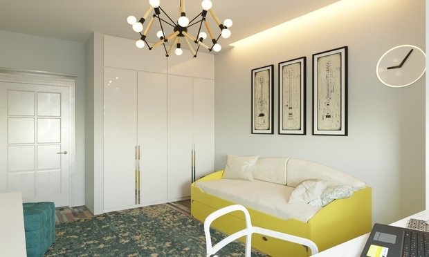 Фото из портфолио Квартира "Флотская" – фотографии дизайна интерьеров на INMYROOM