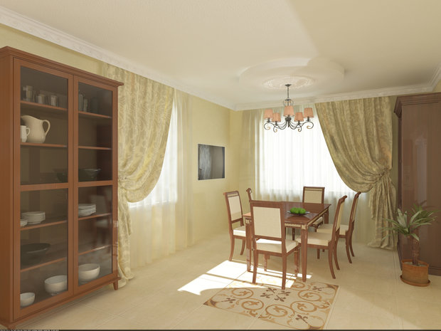 Фото из портфолио Дизайн Коттеджа – фотографии дизайна интерьеров на InMyRoom.ru