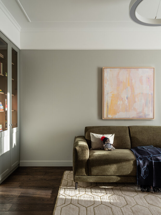 Фотография: Кабинет в стиле Современный, Квартира, Проект дня, Москва, 4 и больше, Более 90 метров, Татьяна Казанцева – фото на INMYROOM