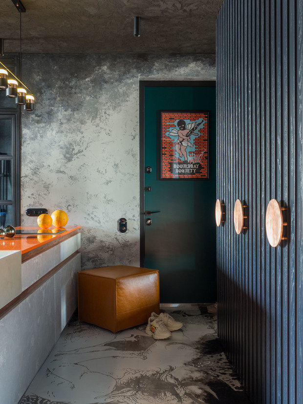 Фотография: Кухня и столовая в стиле Лофт, Квартира, Проект недели, Нижний Новгород, 3 комнаты, 60-90 метров, Евгений Аполонов – фото на INMYROOM