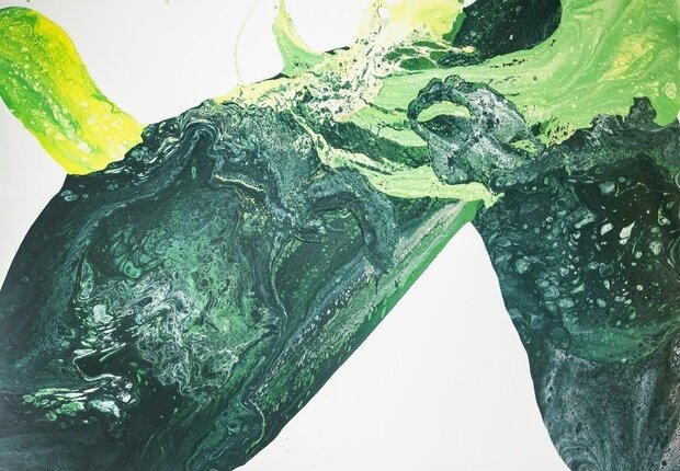 Фото из портфолио Картины Fluid Art – фотографии дизайна интерьеров на INMYROOM