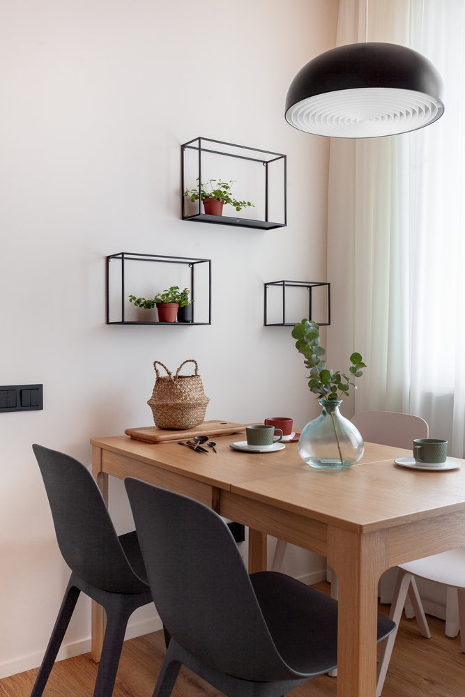 Фотография: Кухня и столовая в стиле Современный, Квартира, Проект недели, Москва, 2 комнаты, 40-60 метров, КубКвадрат – фото на INMYROOM Фотография: Кухня и столовая в стиле Современный, Квартира, Проект недели, Москва, 2 комнаты, 40-60 метров, КубКвадрат – фото на INMYROOM