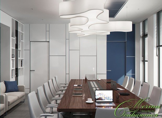 Фото из портфолио Приёмная и переговорная в офисе – фотографии дизайна интерьеров на INMYROOM