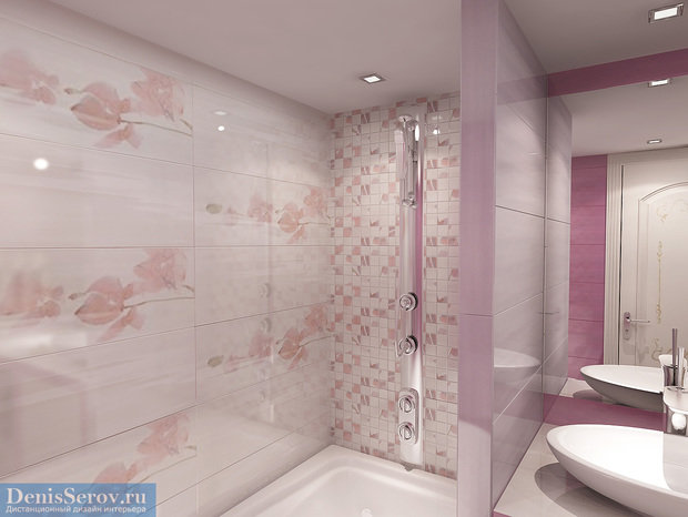 Фото из портфолио Ванная комната в загородном доме, современная классика – фотографии дизайна интерьеров на INMYROOM