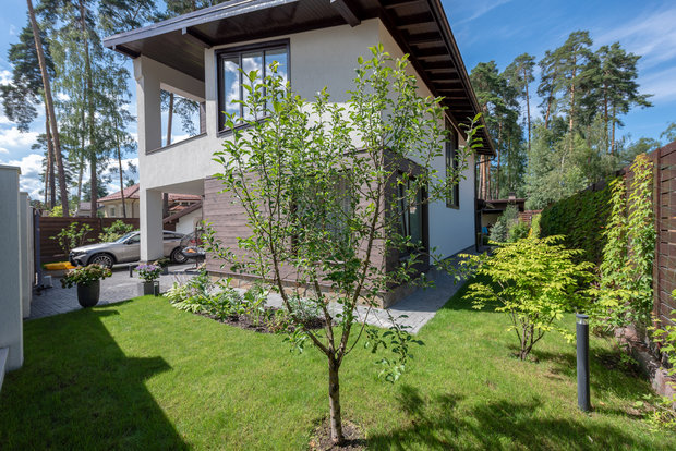 Фотография:  в стиле , Современный, Дом, Проект недели, Дом и дача, Московская область, 4 и больше, Более 90 метров, Елена Богдан – фото на INMYROOM