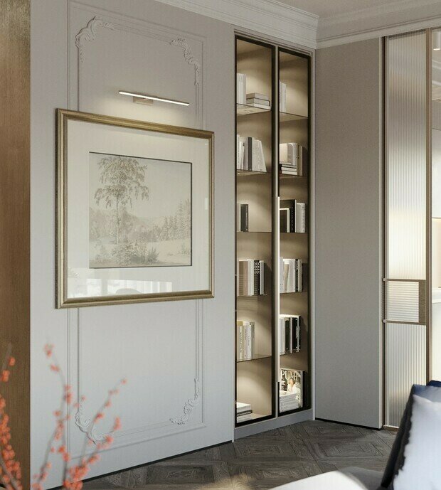 Фото из портфолио Квартира в стиле "Современная классика" 130 кв.м. – фотографии дизайна интерьеров на INMYROOM