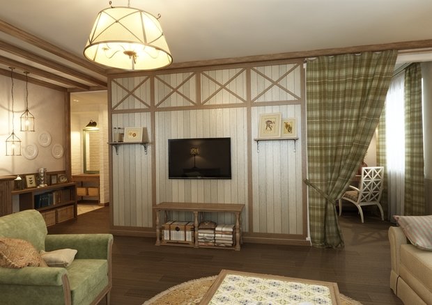 Фото из портфолио Кантри – фотографии дизайна интерьеров на INMYROOM
