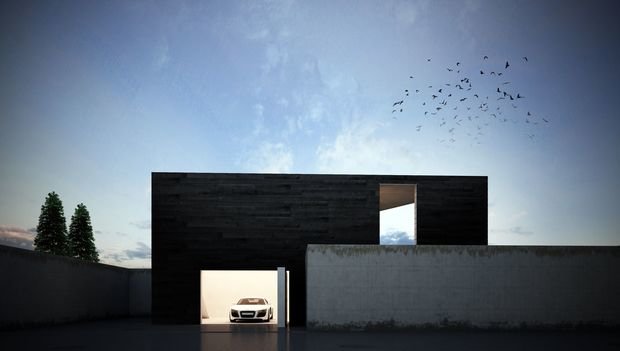 Фото из портфолио Дом в стиле минимализм / Minimalism house – фотографии дизайна интерьеров на INMYROOM