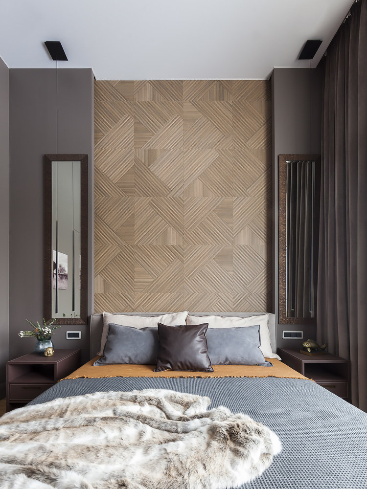 Фотография: Спальня в стиле Современный, Квартира, Проект недели, Москва, Диана Мальцева, Монолитный дом, 2 комнаты, 60-90 метров – фото на INMYROOM Фотография: Спальня в стиле Современный, Квартира, Проект недели, Москва, Диана Мальцева, Монолитный дом, 2 комнаты, 60-90 метров – фото на INMYROOM
