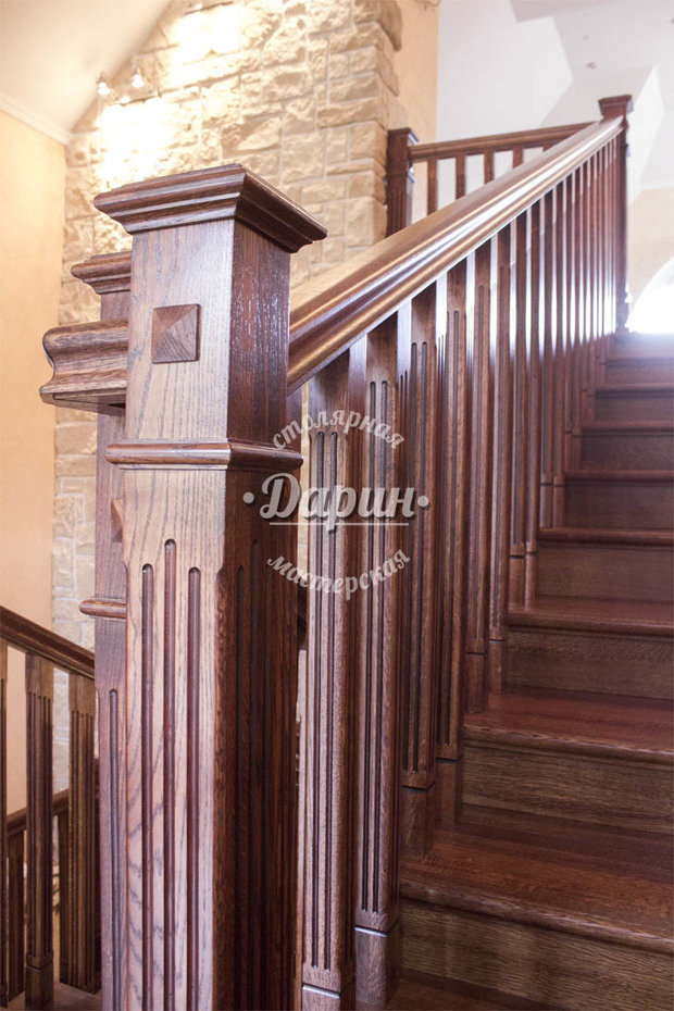 Фото из портфолио Лестница в классическом английском стиле – фотографии дизайна интерьеров на INMYROOM