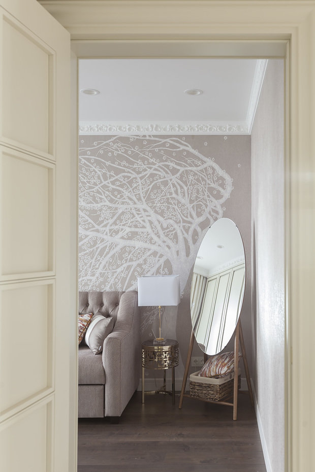 Фотография: Мебель и свет в стиле Классический, Современный, Квартира, Проект недели, Москва, Юрий Гришко, Панельный дом, 4 и больше, Более 90 метров, Елена Поворова, Бюро Home Emotions, Екатерина Реброва – фото на INMYROOM