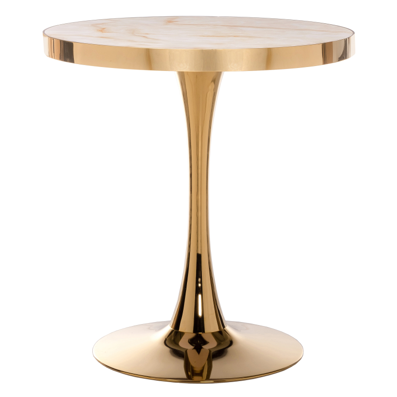 Обеденный стол Dorian с золотым основанием 