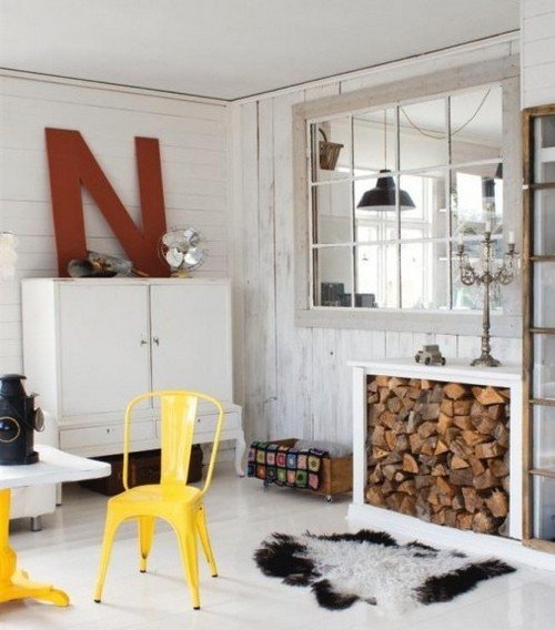 Фотография: Декор в стиле Скандинавский, Декор интерьера, Дом, Мебель и свет, Полки, Лепнина – фото на INMYROOM