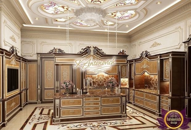 Фото из портфолио Luxury and functionality in the kitchen interior from Katrina Antonovich – фотографии дизайна интерьеров на INMYROOM