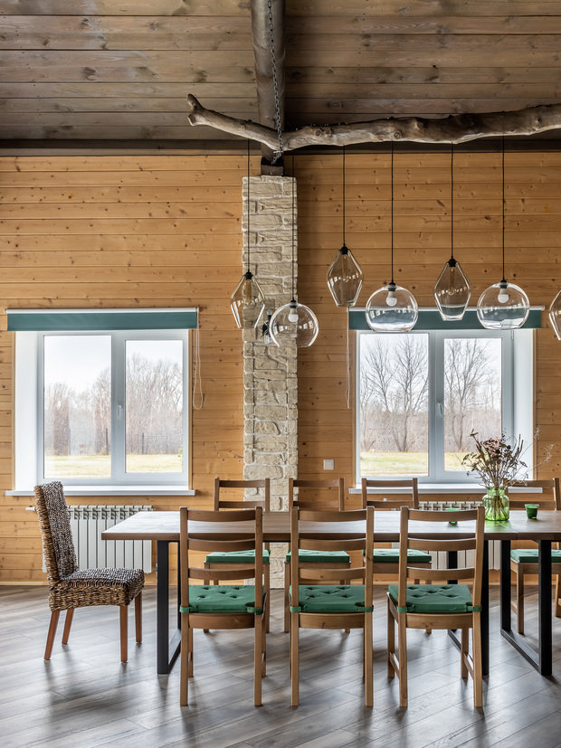 Фотография: Кухня и столовая в стиле Прованс и Кантри, Дом, Проект недели, Дача, Дом и дача, 4 и больше, Более 90 метров, Самарская область, Ольга Бикбова – фото на INMYROOM