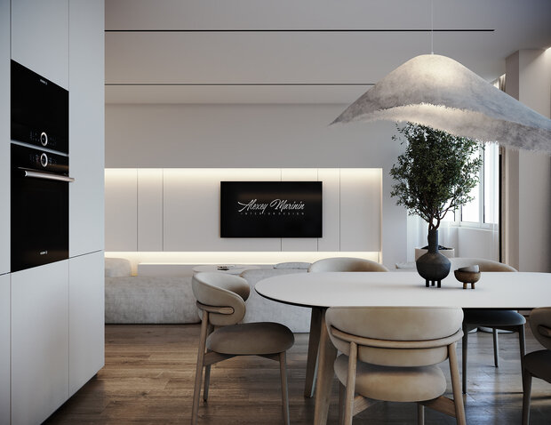 Фото из портфолио kitchen-living room – фотографии дизайна интерьеров на INMYROOM