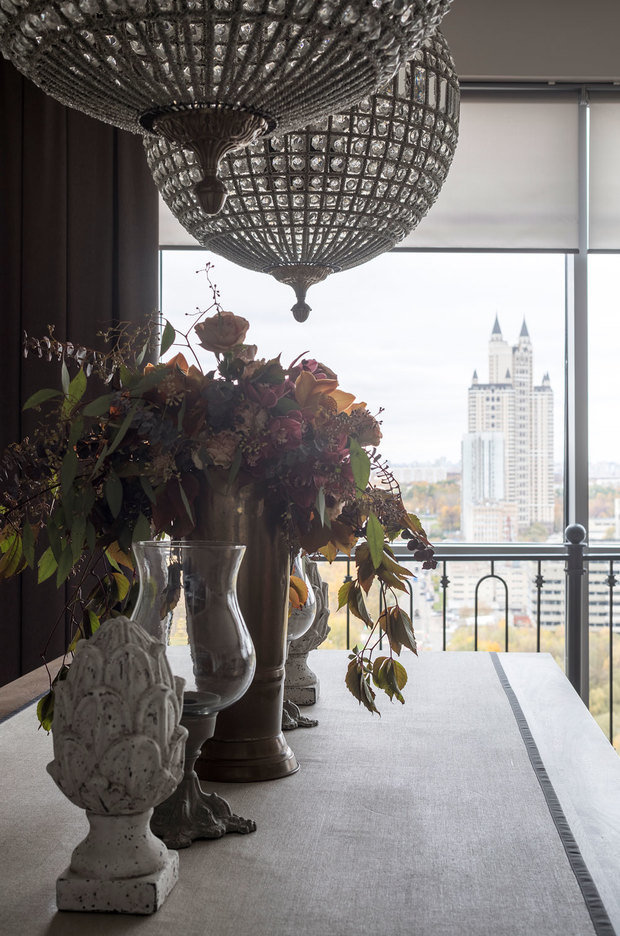 Фотография: Декор в стиле Классический, Современный, Квартира, Проект дня, Москва, Татьяна Иванова, Монолитный дом, 4 и больше, Более 90 метров, Эксклюзивные проекты – фото на INMYROOM