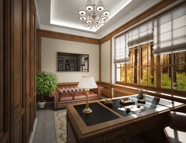 Фото из портфолио Двухэтажный жилой дом  – фотографии дизайна интерьеров на INMYROOM