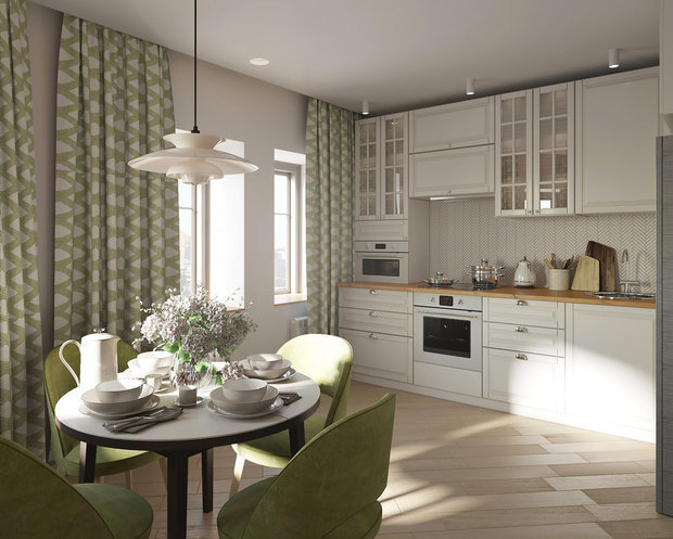 Фотография: Кухня и столовая в стиле Прованс и Кантри, Гид, ИКЕА – фото на INMYROOM