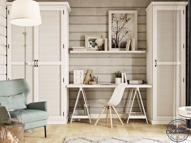 Фото из портфолио Две спальни: кантри и минимализм – фотографии дизайна интерьеров на INMYROOM