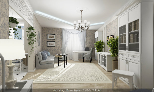 Фото из портфолио квартира ЖК Шоколад – фотографии дизайна интерьеров на INMYROOM