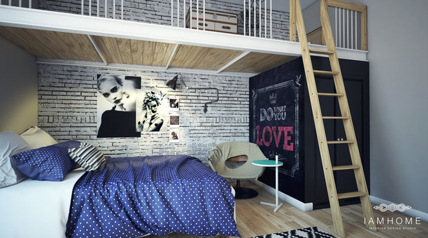 Фото из портфолио Детские в стиле LOFT – фотографии дизайна интерьеров на INMYROOM