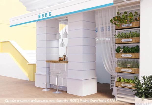 Фото из портфолио СНЕК-БАР для RODINA Spa – фотографии дизайна интерьеров на INMYROOM