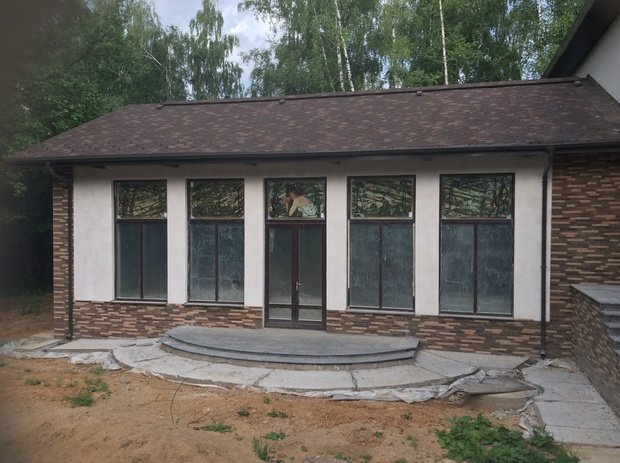Фото из портфолио Бассейн в загородном доме – фотографии дизайна интерьеров на InMyRoom.ru