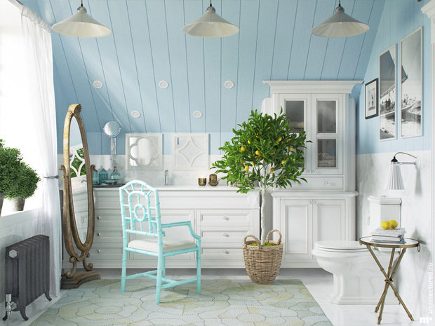 Фото из портфолио Дом под Стрельной – фотографии дизайна интерьеров на INMYROOM