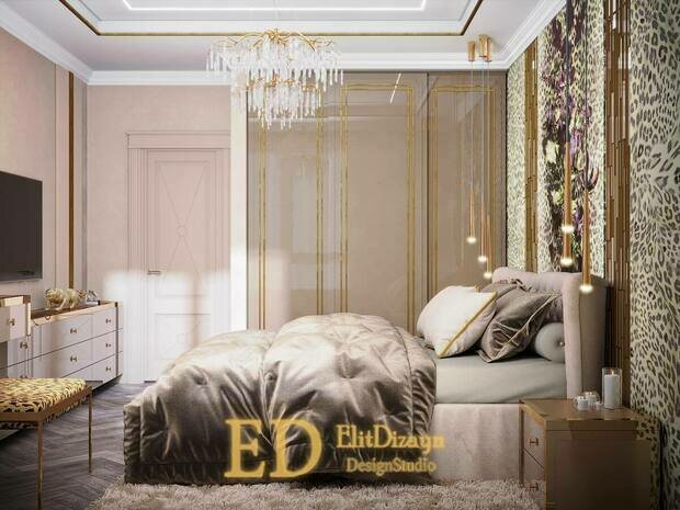 Фото из портфолио Квартира Ар-деко – фотографии дизайна интерьеров на INMYROOM