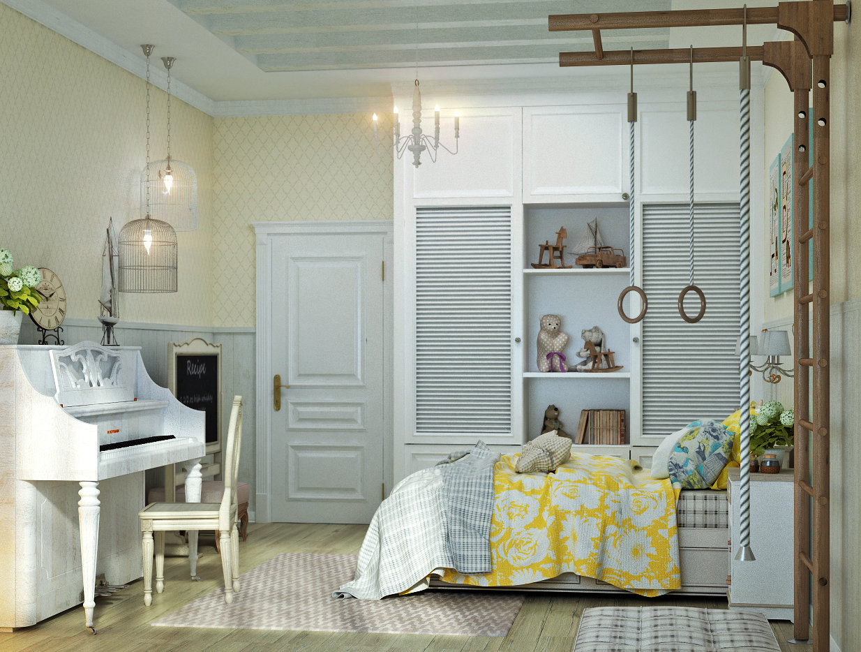 Фото из портфолио Три детских в стиле прованс – фотографии дизайна интерьеров на INMYROOM Фото из портфолио Три детских в стиле прованс – фотографии дизайна интерьеров на INMYROOM