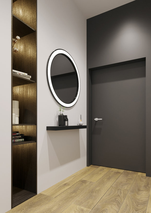 Фото из портфолио ЖК Ясный, квартира в скандинавском стиле – фотографии дизайна интерьеров на INMYROOM